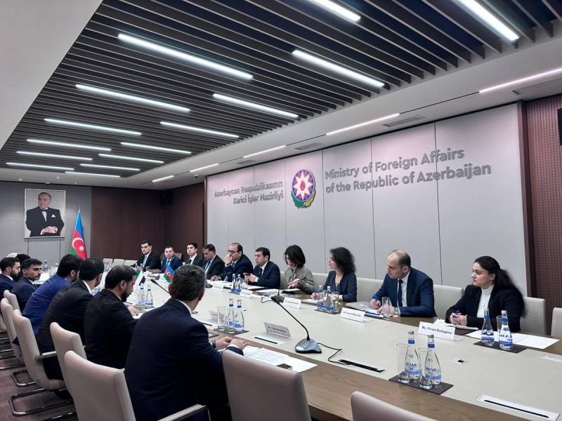 Azərbaycanla BƏƏ arasında konsulluq məsləhətləşmələri keçirilib