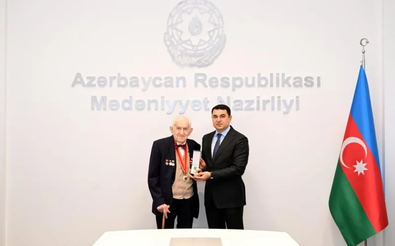 Mədəniyyət xadimlərinə dövlət təltifləri təqdim olundu - FOTOLAR