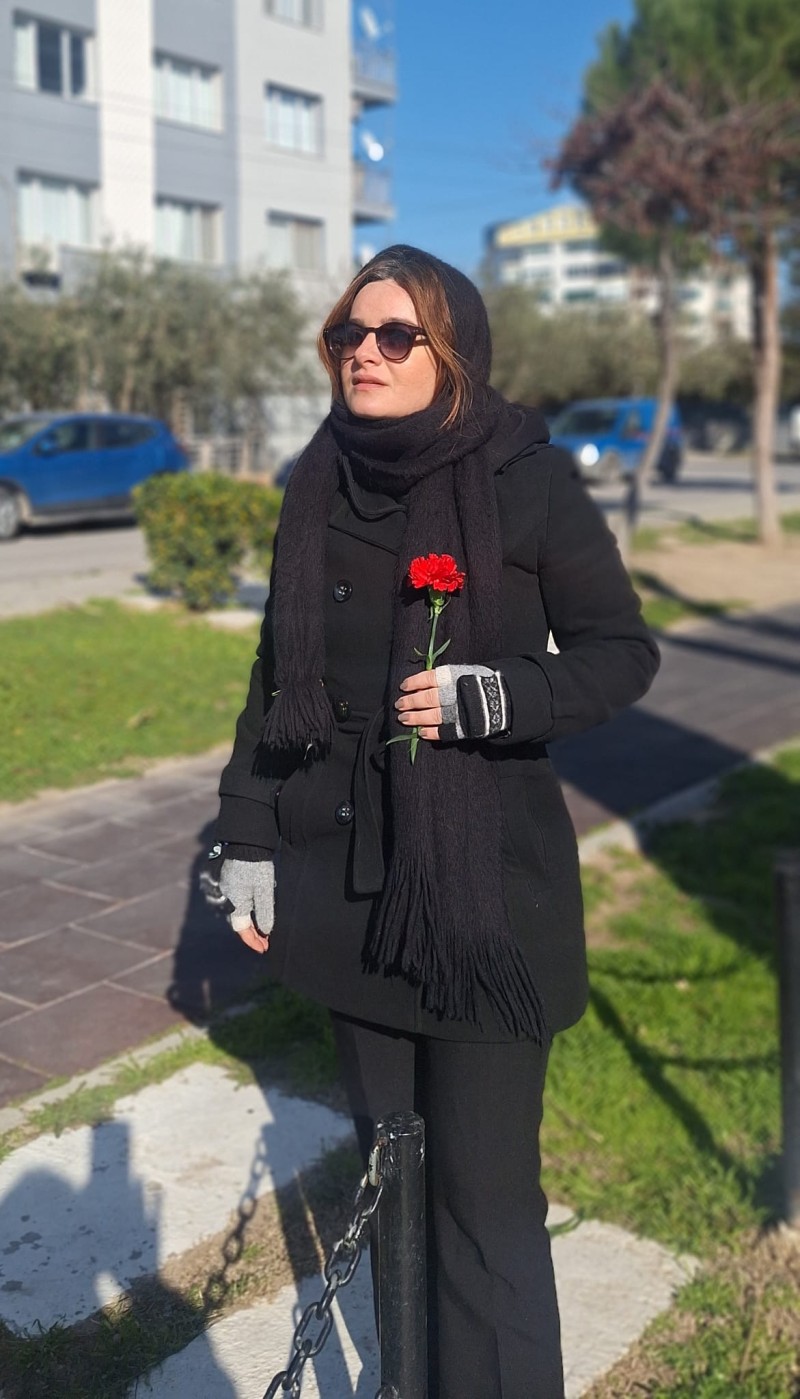 20 Yanvar şəhidləri İzmirdə də anıldı - FOTOLAR
