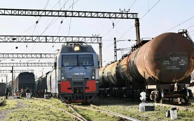 Bakıdan keçməklə göndərilən taxıl yüklü vaqonlar Ermənistana çatdı