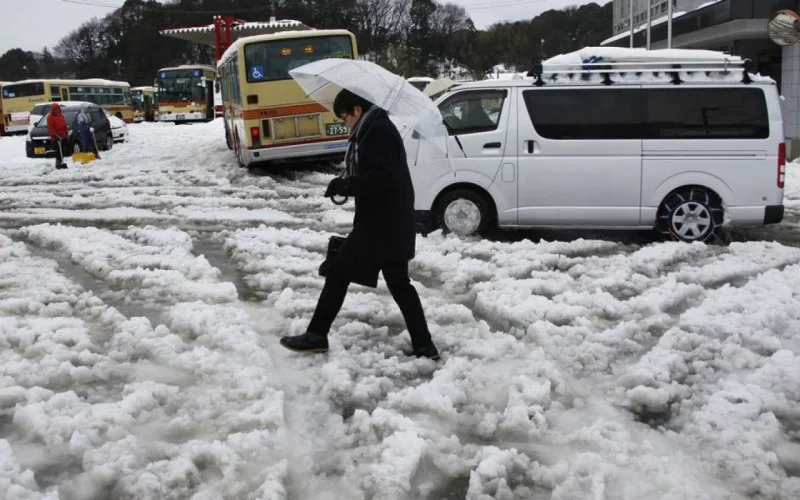 Yaponiyada şaxtalı hava 27 nəfərin ölümünə səbəb oldu