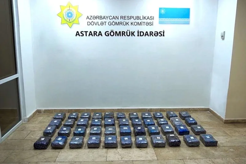 “Göyərti” yükündən külli miqdarda narkotik aşkarlandı