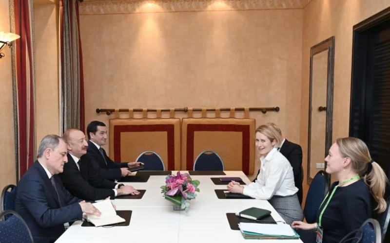 Prezident Münxendə Kaya Kallas ilə görüşüb - YENİLƏNİB + FOTO