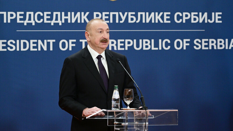 İlham Əliyev Serbiya xalqını təbrik etdi