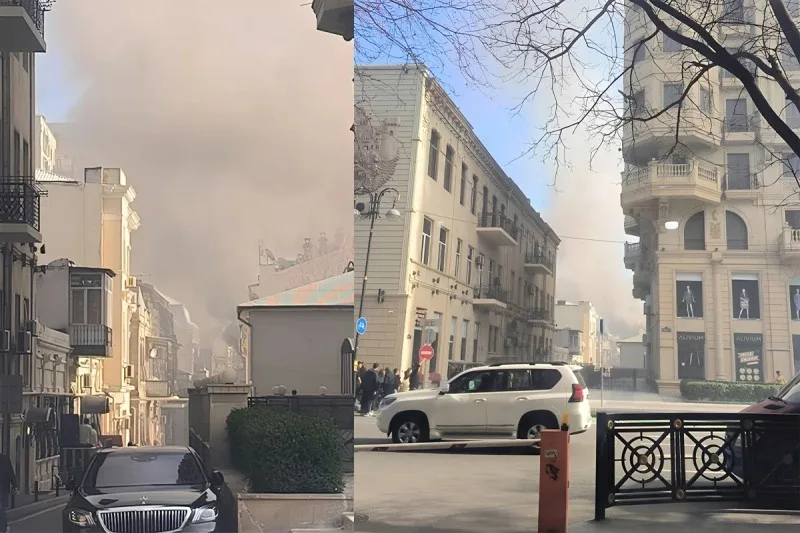 "Torqovı"da yaşayış binasında YANĞIN - VİDEO - YENİLƏNİB