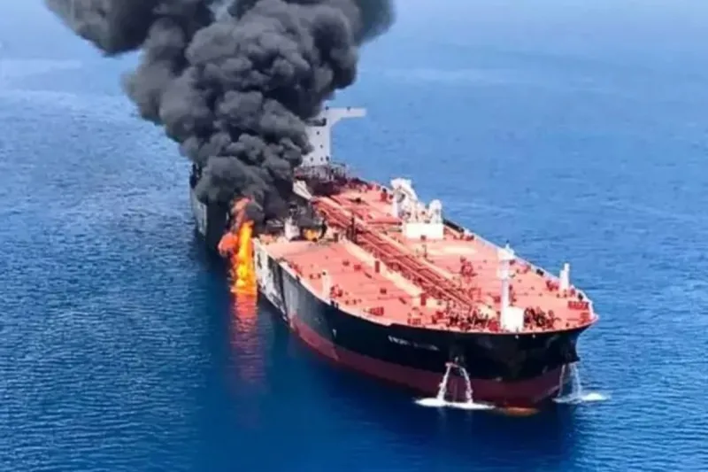 SEPAH Hörmüz boğazında tankerə dron zərbəsi endirib