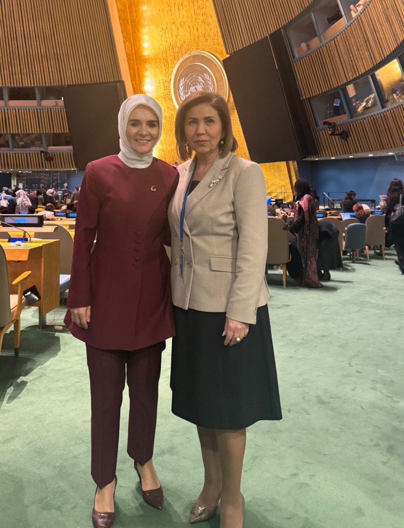 Bahar Muradova BMT-də TDT adından bəyanatla çıxış edib - FOTO