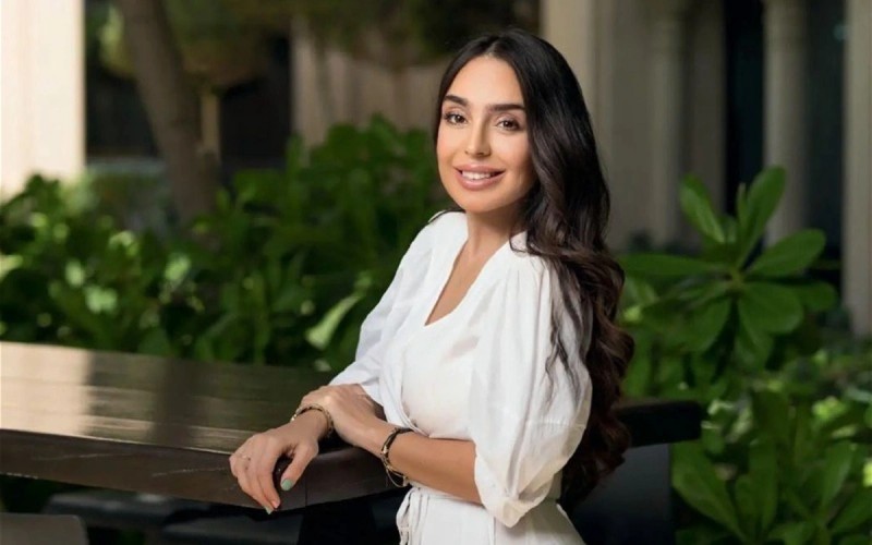 Leyla Əliyeva yeni şeirini təqdim edib - FOTO