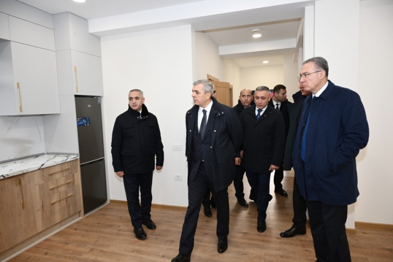 Qərargah üzvləri Hadrutda bir sıra obyektlərə baxış keçirdilər - FOTOLAR