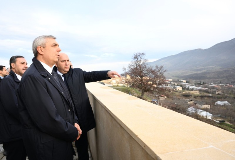 Samir Nuriyev Hadrut məscidini ziyarət etdi - FOTOLAR