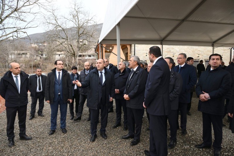Qərargah üzvləri Hadrutda bir sıra obyektlərə baxış keçirdilər - FOTOLAR
