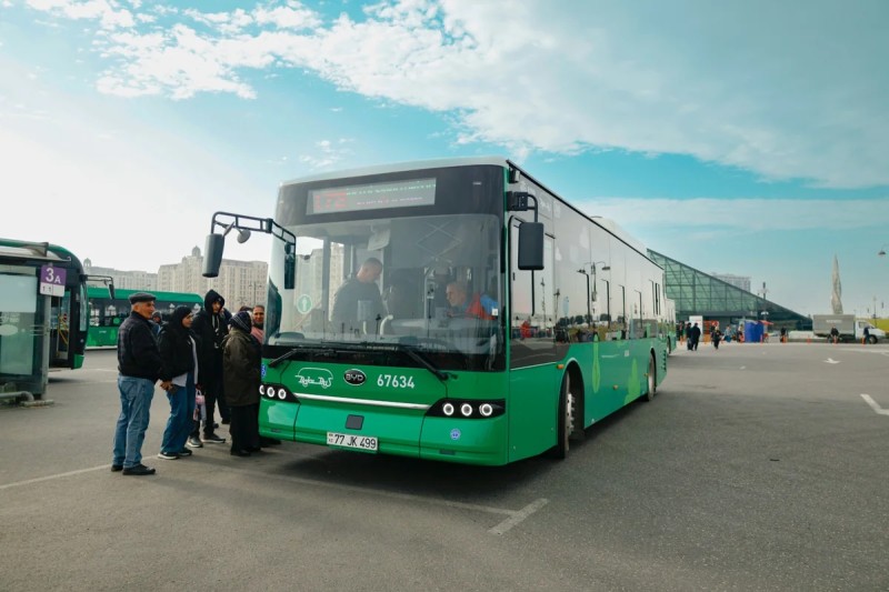 Daha 7 marşrut xəttinin avtobusları tam elektrikləşdirildi