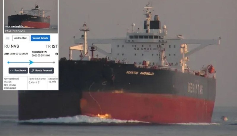 Türkiyəyənin neft tankeri VURULDU - YENİLƏNİB