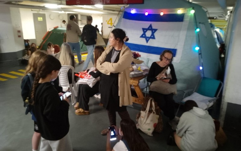 Təl-Əvivin ən böyük sığınacağı - FOTOLAR