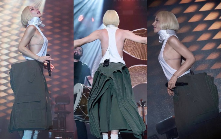 Gülşənin konsert geyimi gündəm oldu