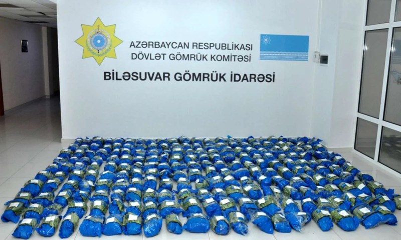 Kahı yükünün içərisində külli miqdarda marixuana aşkar edilib