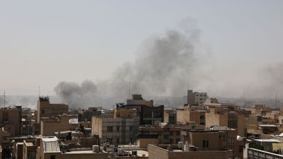 Tehranda telekanal ofisinə raket zərbəsi endirildi