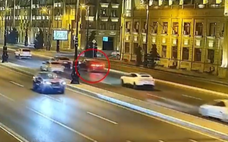 Bakıda qəzanın anbaan VİDEOSU