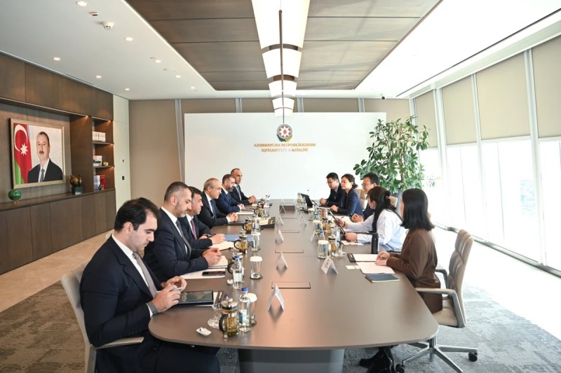 Azərbaycan-Çin iqtisadi əlaqələri müzakirə edildi