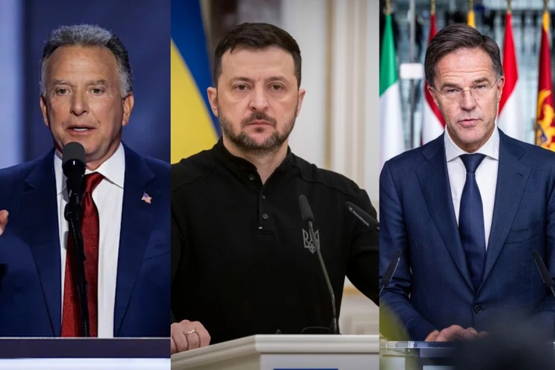 Zelenski Stiven Uitkoff və Mark Rütte ilə telefon danışığı aparıb