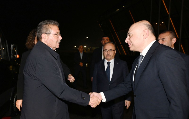 Şimali Kiprin Baş naziri Azərbaycana gəldi - FOTO