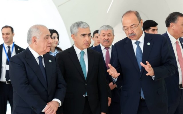 TDT rəhbərləri Heydər Əliyev Mərkəzində - FOTOLAR