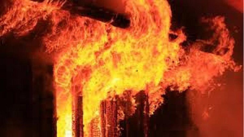 85 yaşlı kişi yanaraq öldü - YENİLƏNİB