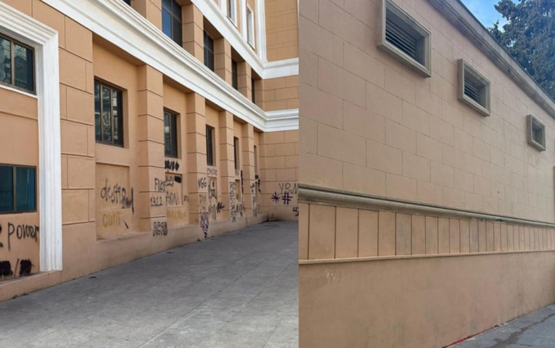 Tarixi abidəyə zərər vuranlar saxlanıldı - FOTO