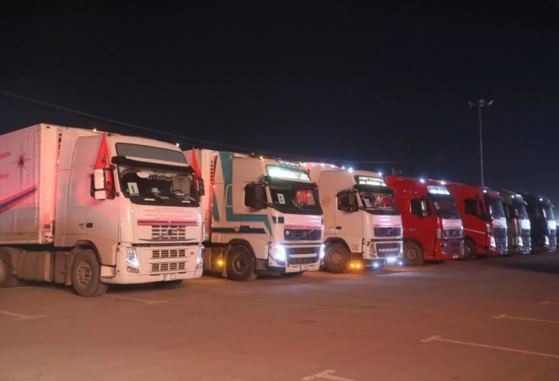 Qırğızıstan İrana böyük həcmdə humanitar yardım göndərir