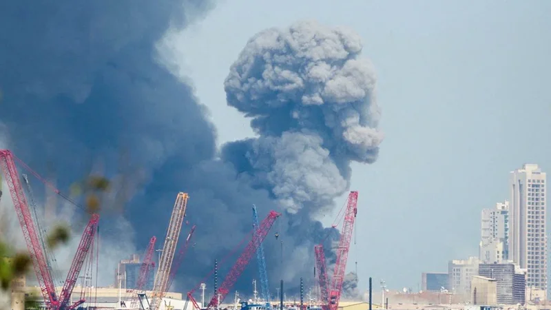 İran BƏƏ-yə raket atdı: qaz kompleksində partlayış oldu