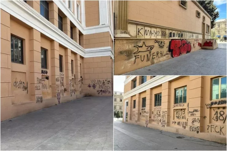 Tarixi abidəyə qraffiti çəkənlərin kimliyi məlum oldu