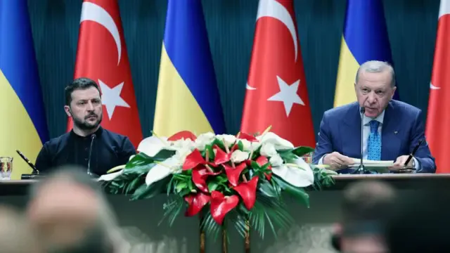 Ərdoğan-Zelenski görüşü başladı