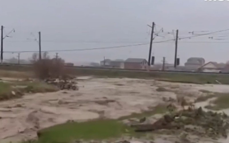 Bu əraziyə bir həftədə ikinci dəfə sel gəldi - FOTOLAR