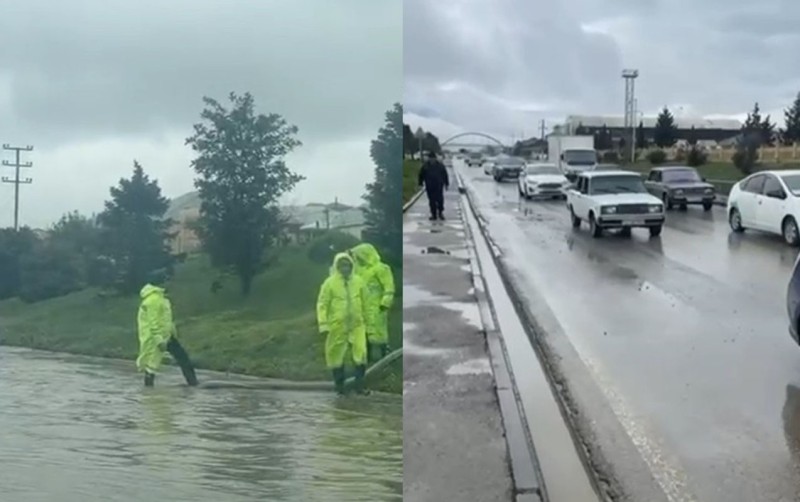 Sulutəpə - Hökməli yolunda hərəkət bərpa olundu - Video