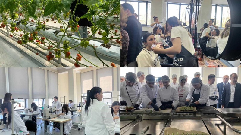 Göydə bitən pomidorlar, beşulduzlu siniflər, traktorçu qızlar... - Ölkəmizdə peşə təhsili yüksəlişdə - REPORTAJ