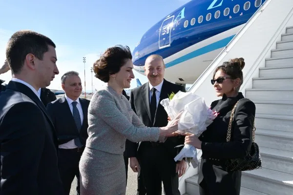 Prezident Gürcüstana səfəri ilə bağlı videoçarx paylaşdı