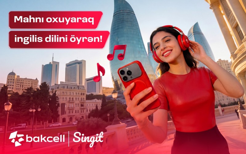 “Bakcell” ilə ingilis dilini “Singit” tətbiqində öyrən
