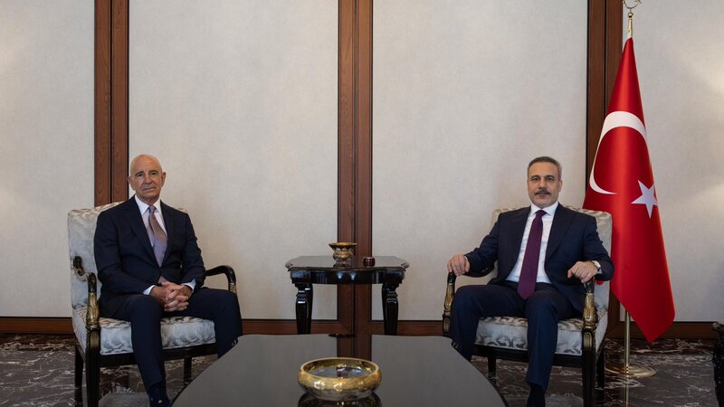 Hakan Fidan Tom Barrakı qəbul etdi