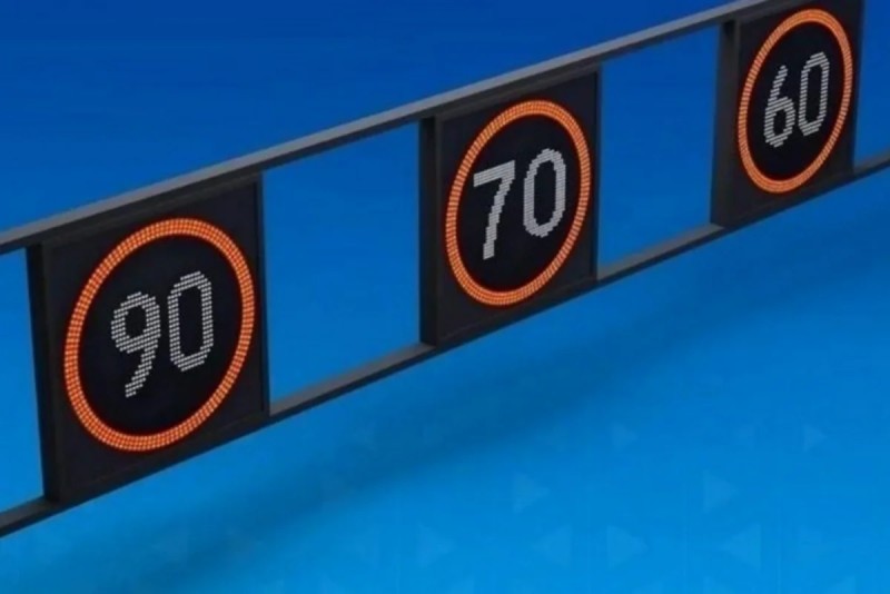 Bu yolda sürət həddi endirildi
