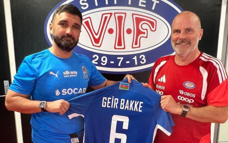 Azərbaycan millisinin məşqçisi Norveç klubunda təcrübə keçir