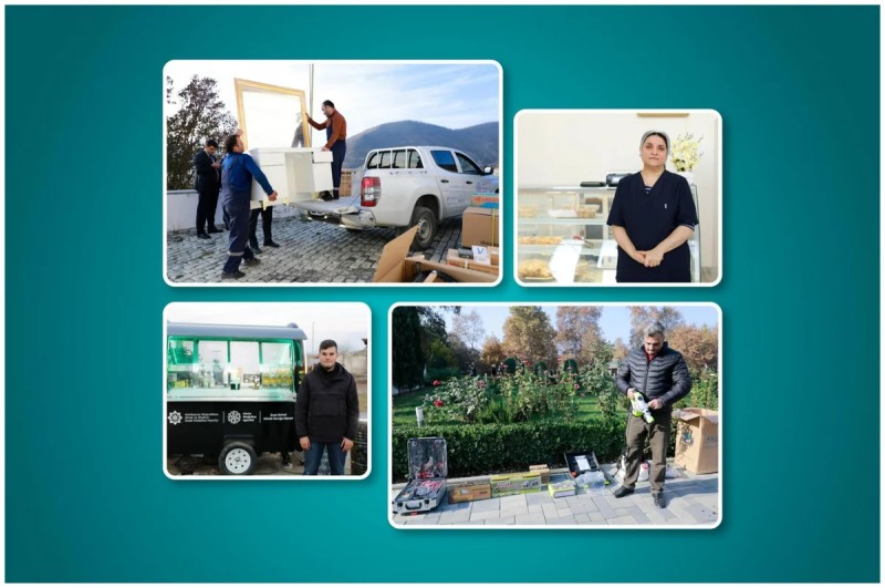 Qarabağda 800-dək sakin üçün kiçik bizneslər qurulub