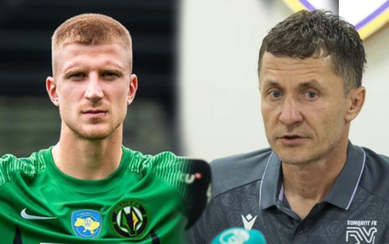 Baş məşqçi futbolçusu ilə əlbəyaxa oldu