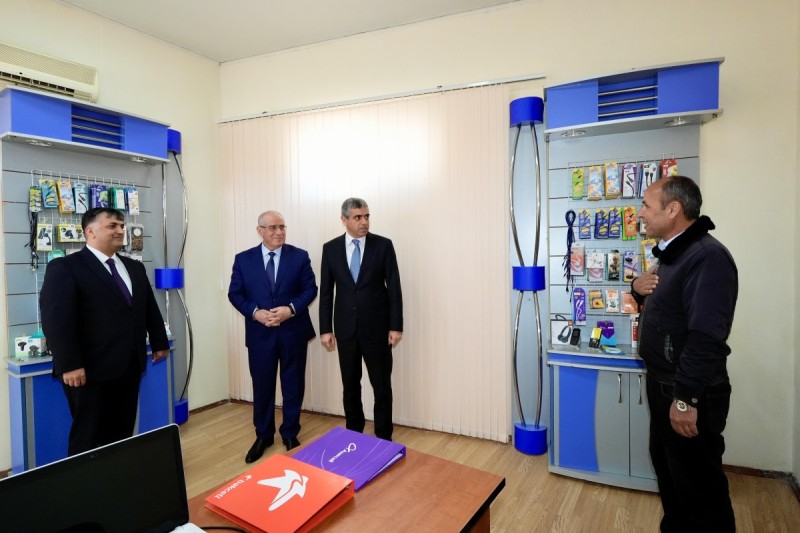 Nazir təsərrüfatlara baxış keçirdi - FOTO