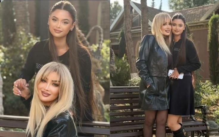 Məleykə Əsədova qızı ilə