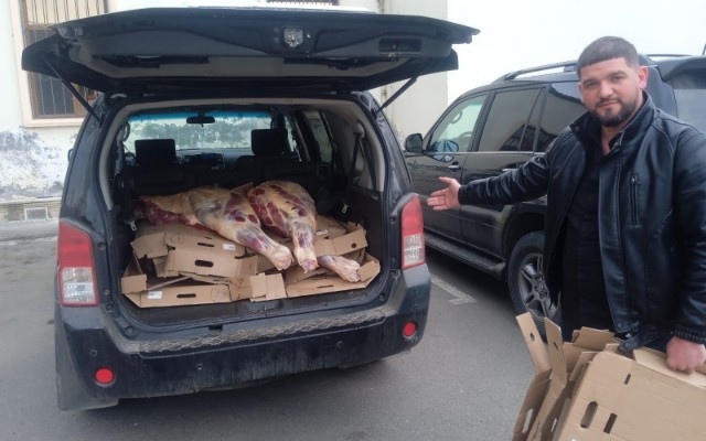 Bakıya gətirilən 227 kq at əti müsadirə olundu - FOTOLAR