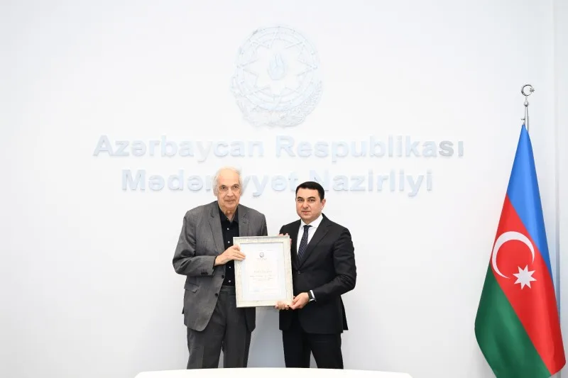 Ramiz Həsənoğlu təltif edildi