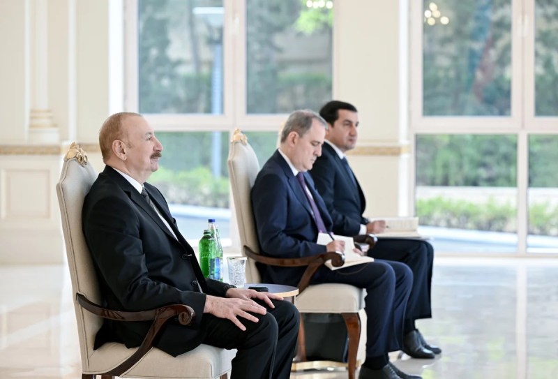Prezident Esvatini səfirini qəbul etdi - FOTOLAR - YENİLƏNİB