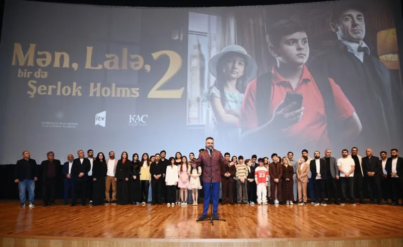 “Mən, Lalə, bir də Şerlok Holms 2” filminin 2-ci mövsümü təqdim olundu - FOTOLAR