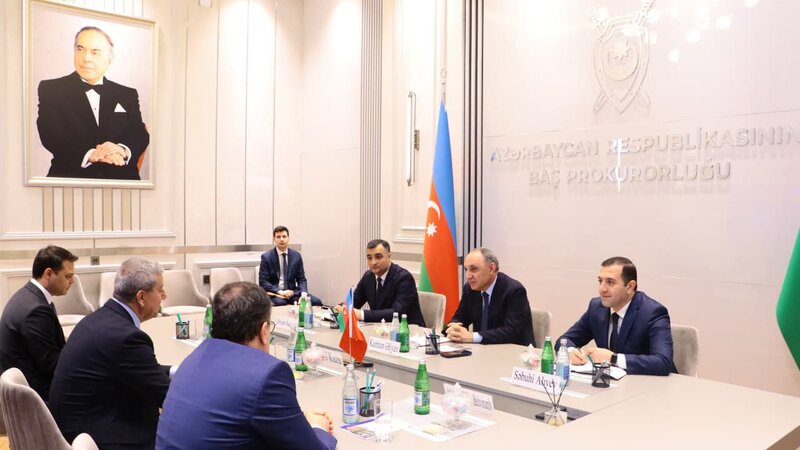 Kamran Əliyev Yusuf Kuzunu qəbul etdi - FOTO