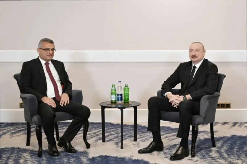 İlham Əliyev Antalyada Tufan Erhürmanla görüşdü - FOTOLAR - YENİLƏNİB